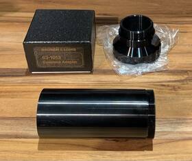 Bausch Lomb 63-1028 And Telescope Imaging Criterion 4000 Eyepiece Projection Tube 1.25 Inch
