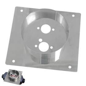 Buulea Plate-1222 Diesel Heater Mounting Plate Turret Mount Front