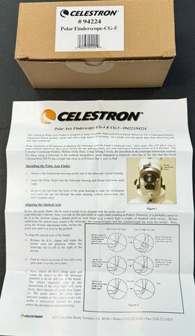 Celestron 94224 Polar Telescope Finderscope Cg-5