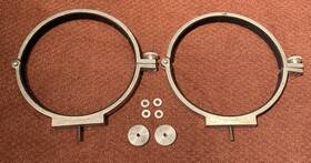 Meade 05023 Telescope Reflector Equatorial 826 8-inch Aluminum Tube Cradles 1979 Usa