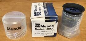 Meade 07195-01 Series Ultra Wide Angle Lens 4.7 Mm Telescope Eyepiece 1.25 Inch With Box And Case