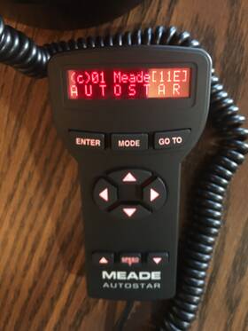 Meade 35-4700-00 494 Autostar Computer Telescope Controller C 01 11e