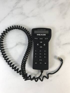 Meade Ds0615077 Autostar Remote Controller For Ds2102 Refractor Telescope