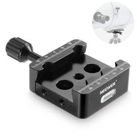 Neewer 10102281 Telescope Tripod Adapter Base Saddle Clamp For Vixen Style Dovetail Bars