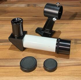 Parks 29635 Telescope Reflector Precision 8 6x30 Right Angle Finderscope And Mount