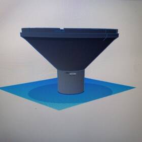Spencer-3d Clloo1dslr Celestron C11 Cap For Rasa 92mm Camera. Custom Order