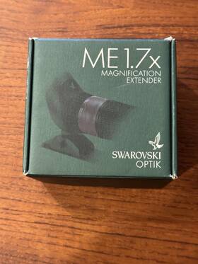 Swarovski Optik 49230 Me 1.7x Magnification Extender For Atx/stx/btx Spotting Scopes