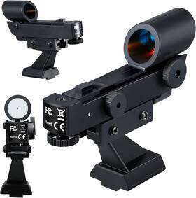 Talcope 445013155157 Brightness Red Dot Finderscope Star Pointer Viewfinder Astronomical Telescope A