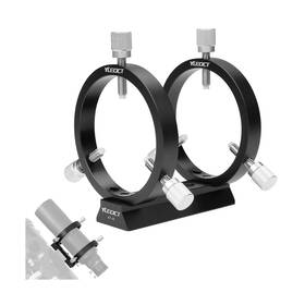 Yueoct At-16 Guiding Scope Rings With Finder Dovetail Mounting Plate For Telescope Guidesc