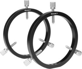 Yueoct At-17 Guiding Scope Rings For Telescope Guidescope Finderscope Guide Finder Tube