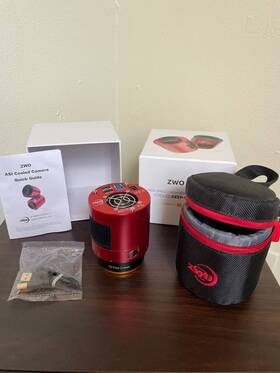 Zwo Astronomy Cameras Asi183mc-p Asi183mc Pro Telescope Camera Filter Drawer And Uv/ir Cut 2 Inch